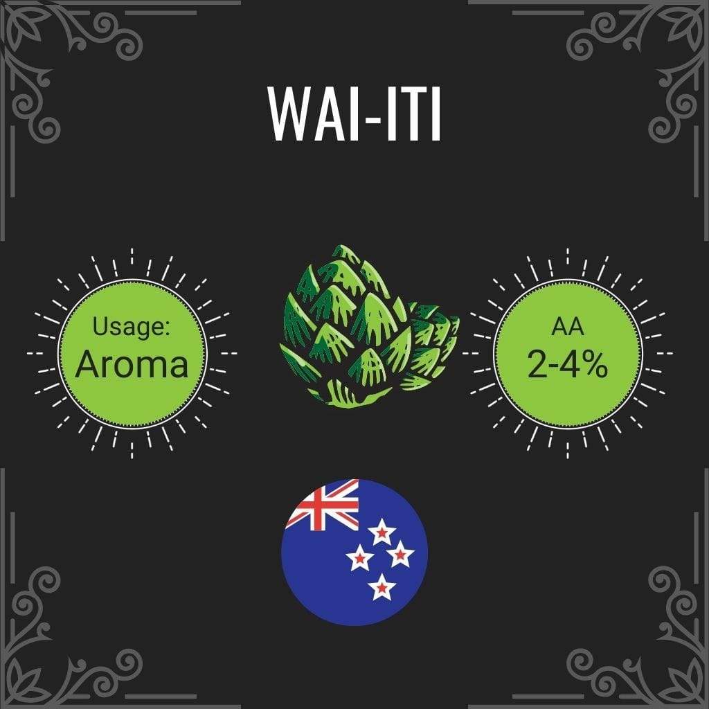 Wai-iti hops New Zealand - Aroma