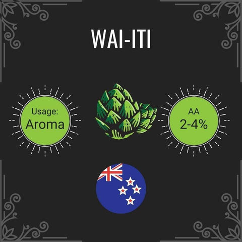 Wai-iti hops New Zealand - Aroma