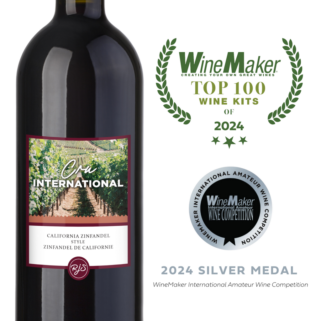 Cru International California Zinfandel Wine Kit (RJ Spagnols)