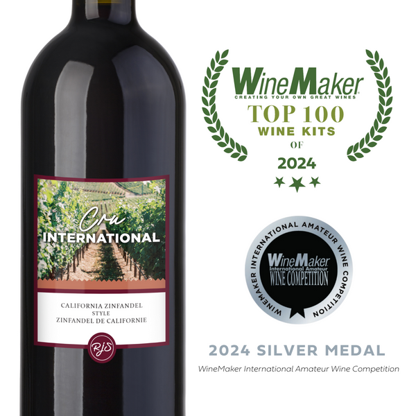 Cru International California Zinfandel Wine Kit (RJ Spagnols)