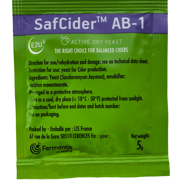 SafCider Yeast