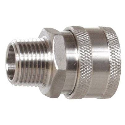 Stainless Steel Female Quick Disconnect – 1/2-inch Male NPT
