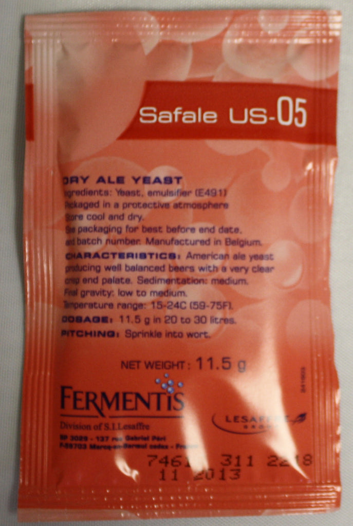 SafAle US-05 Dry Yeast